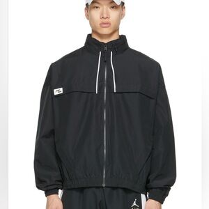 Nike Jordan Black 'Jumpman' Windbreaker Jacket Sz M